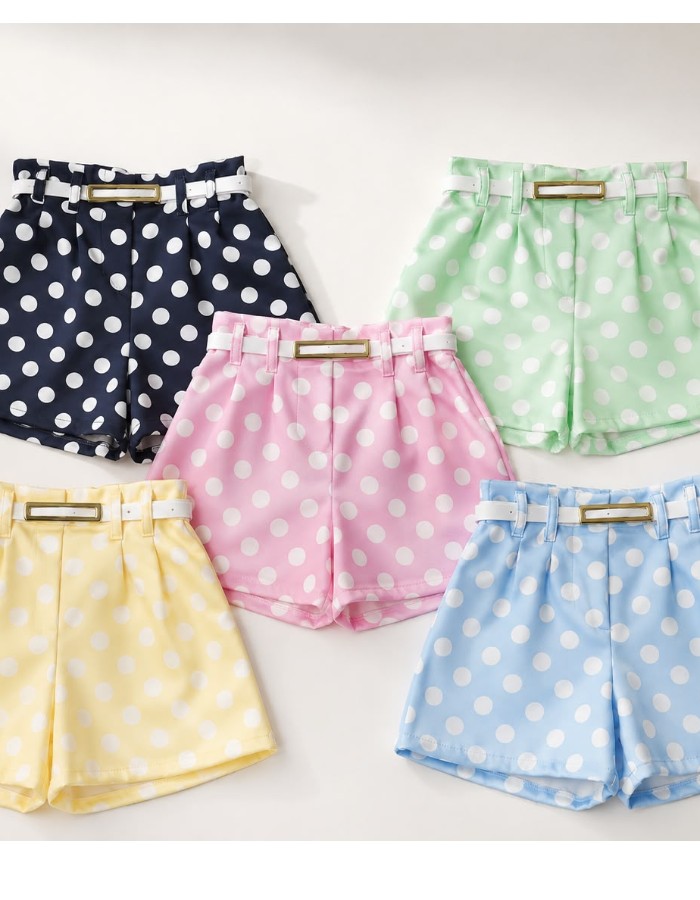 SHORT ALFAIATARIA COM CINTO DE POÁ