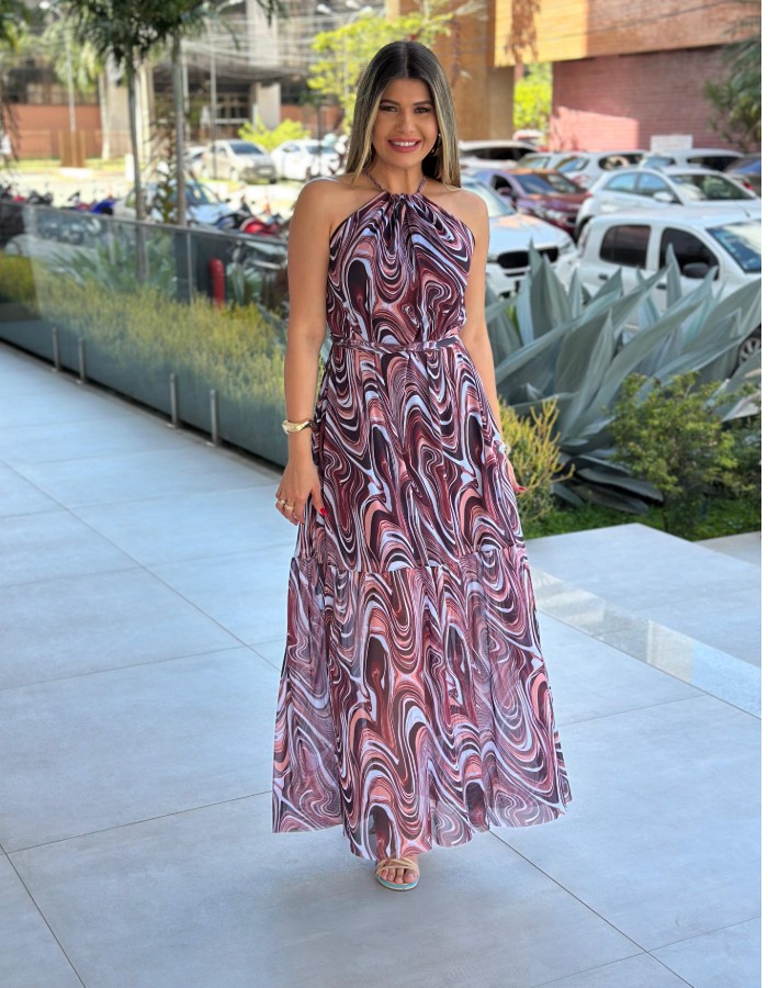 VESTIDO TULE VESTE DO 38 AO TAMANHO 50 FORRADO