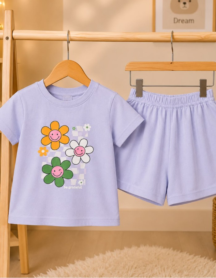 CONJUNTO ESTAMPADO ALGODÃO