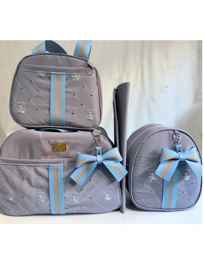 CONJUNTO BOLSA 4 PEÇAS URSINHO