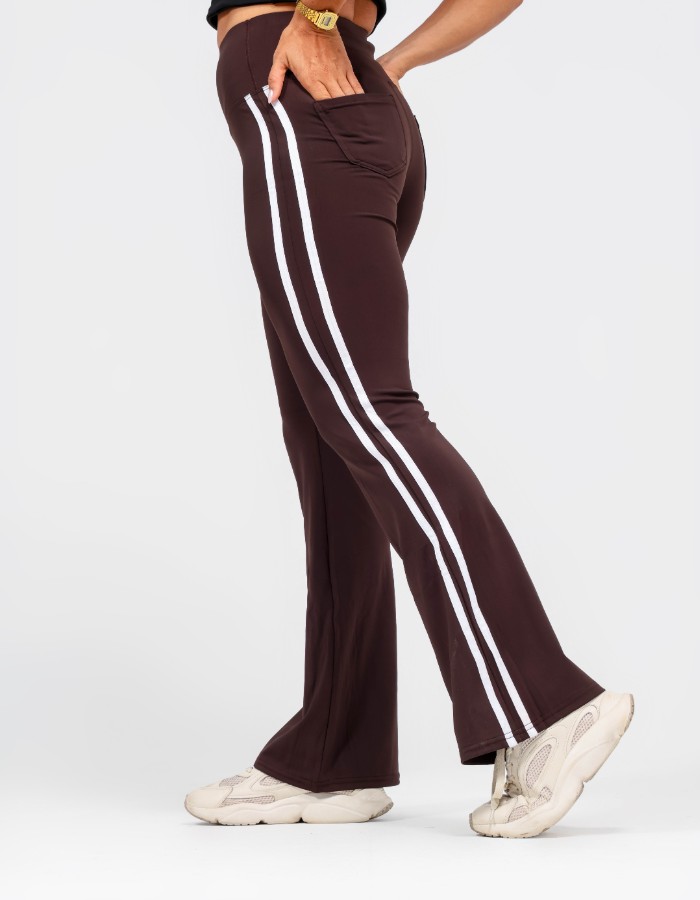 CALÇA FLARE LISTRA