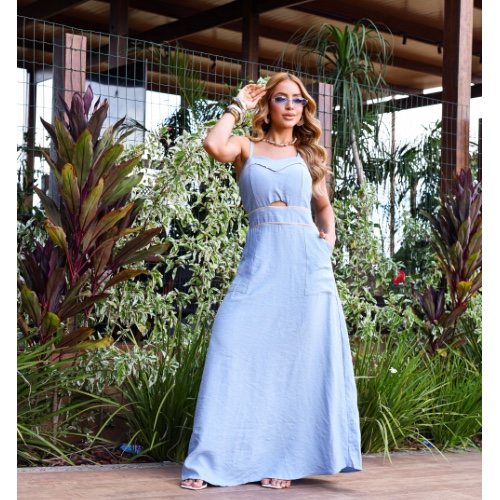 VESTIDO LONGO LAYLA