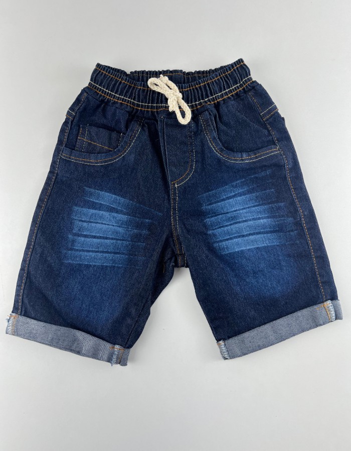 BERMUDAS  JEANS COM ELASTICO