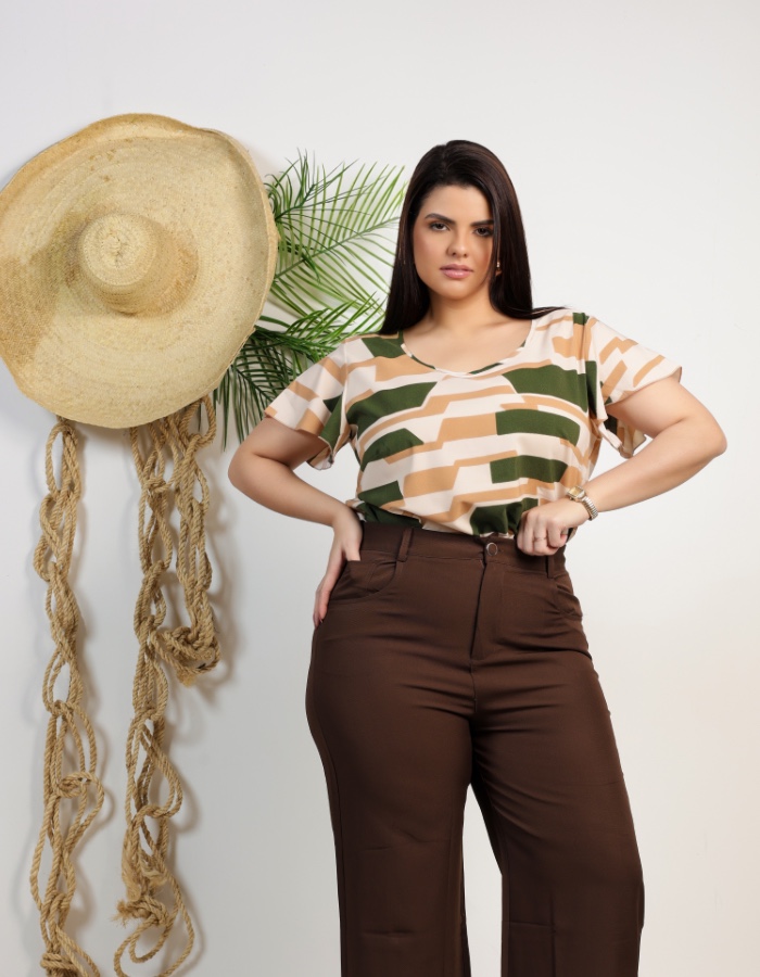 Blusa Plus  Mavie