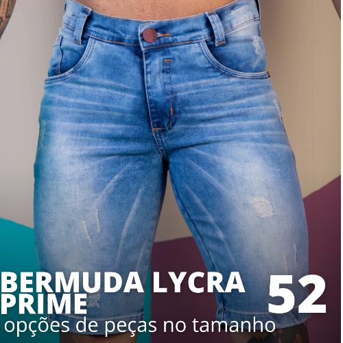 BERMUDA LYCRA PRIME PLUS SIZE 52