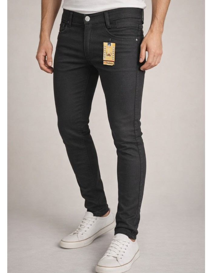 CALÇA SKINNY MASCULINO PRETA