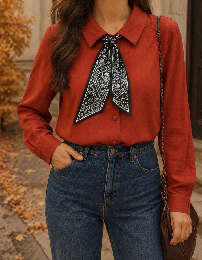 Blusa Manga Longa Kely