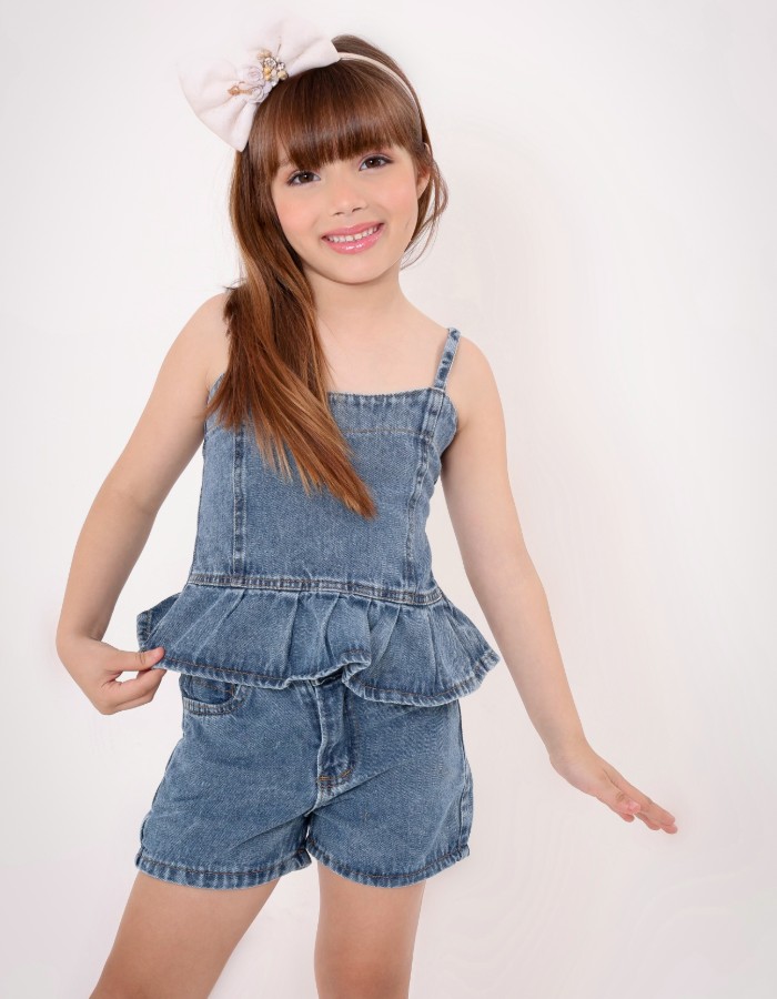 CONJUNTO JEANS INFANTIL 