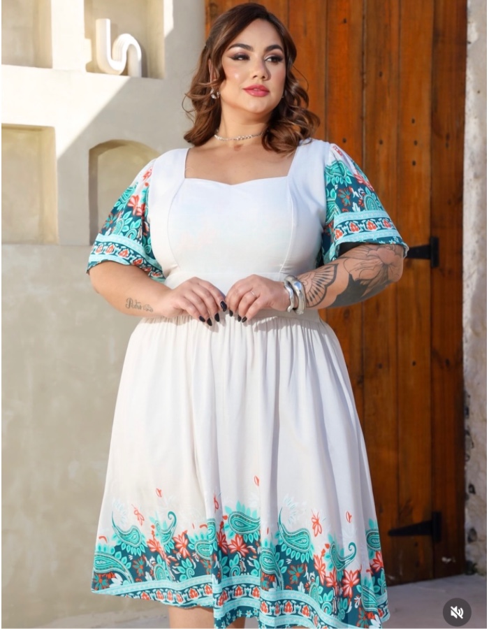 Vestido Plus Size Roysi