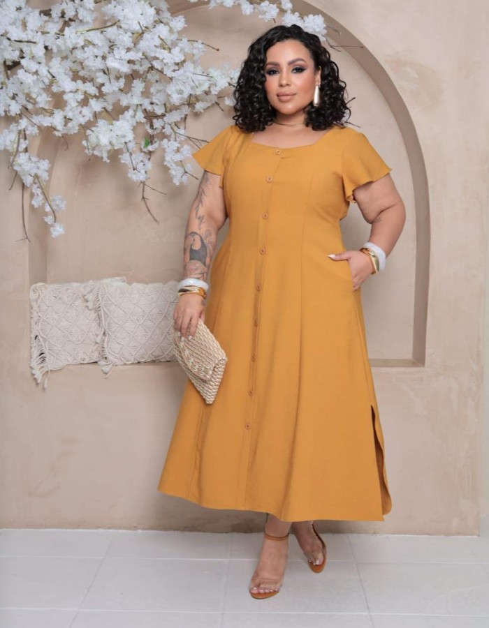 VESTIDO PLUS Cacau 