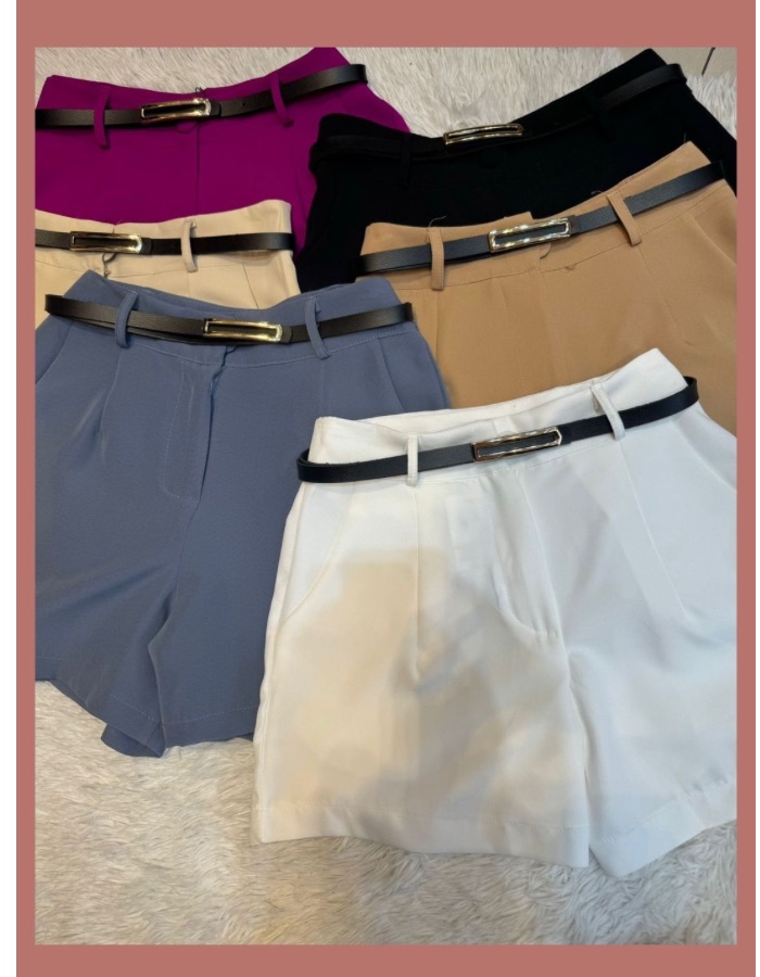 Short alfaiataria 