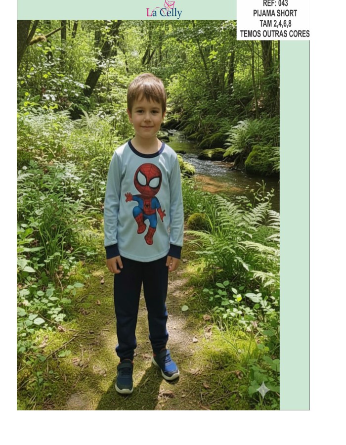 PIJAMA LONGO INFANTIL