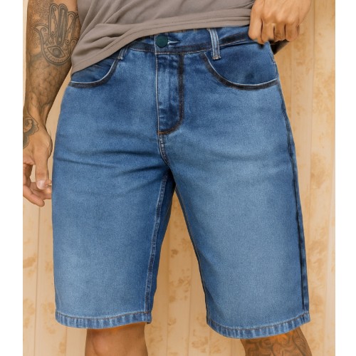 Bermuda jeans contorno lisa extreme 