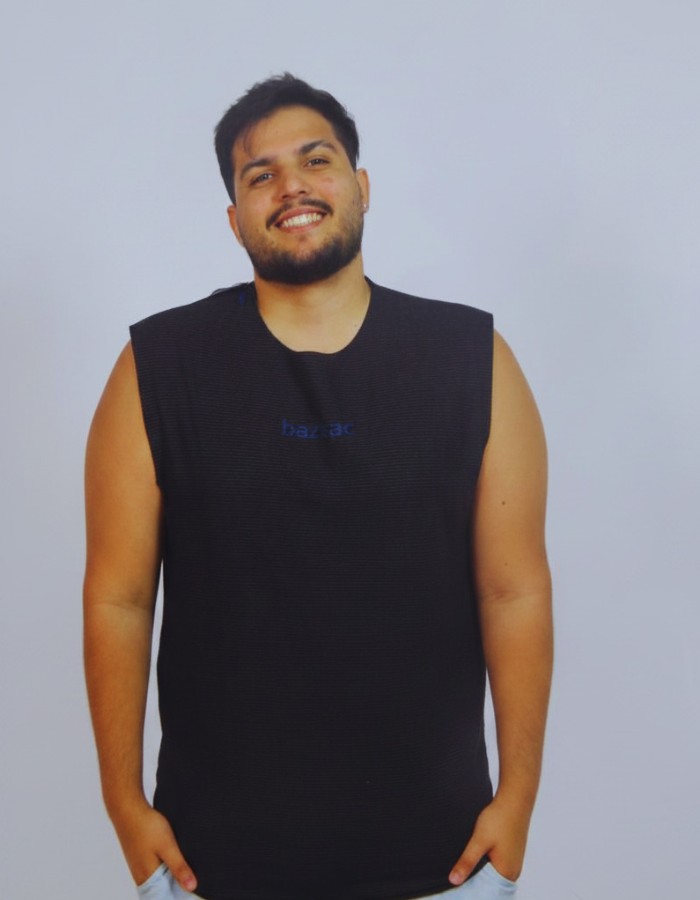 Regata Oversized Preto