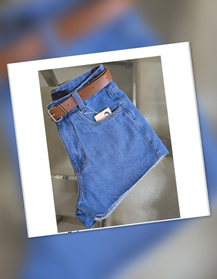 SHORT COM CINTO