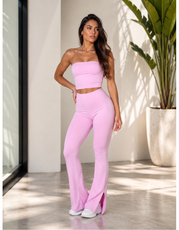 Conjunto Calça flare  premium zero Transparência