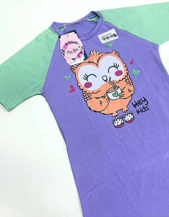 CAMISOLA RAGLAN INFANTIL REF:0005  1619
