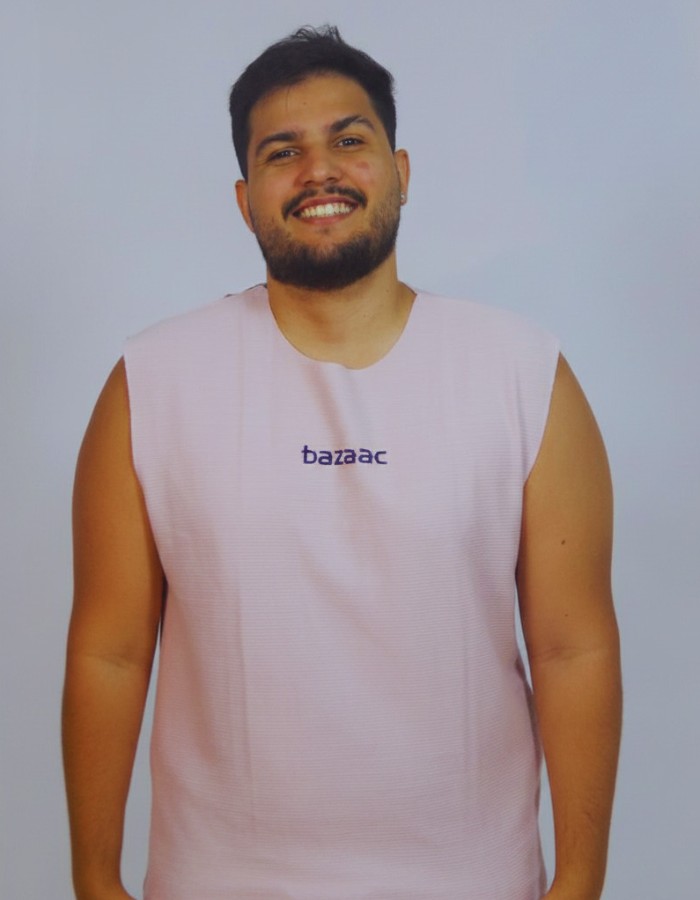Regata Oversized Rosa Sereno