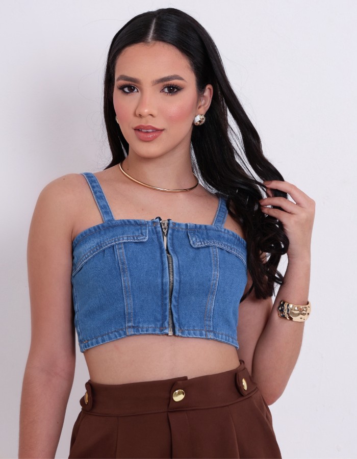 CROPPED JEANS 