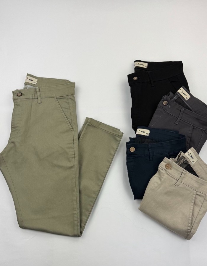 CALÇA SARJA COMFORT 