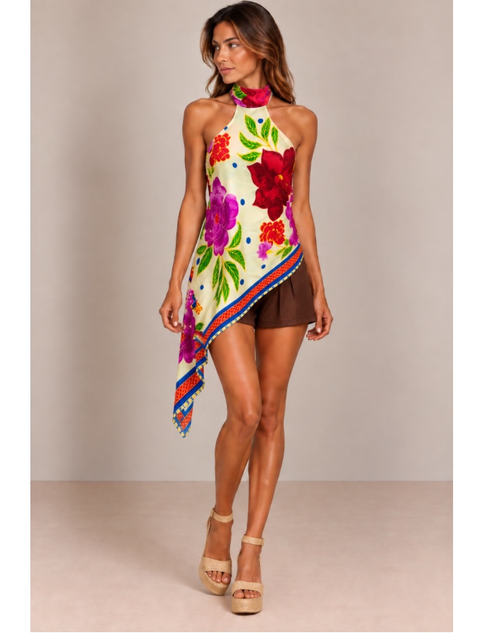 BLUSA ESTAMPADA