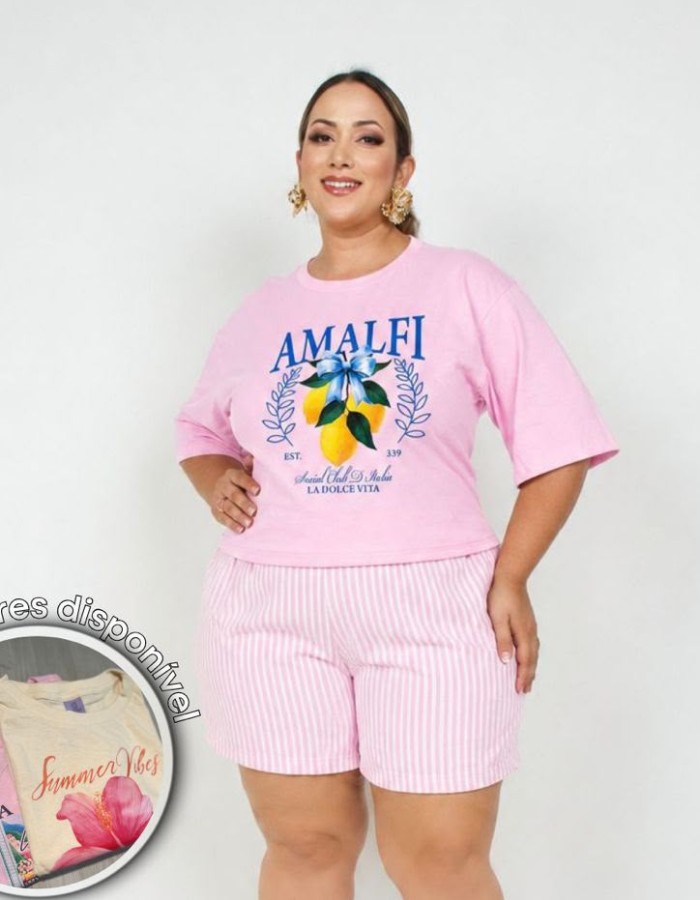 CROPPED OVER SIZE PLUS