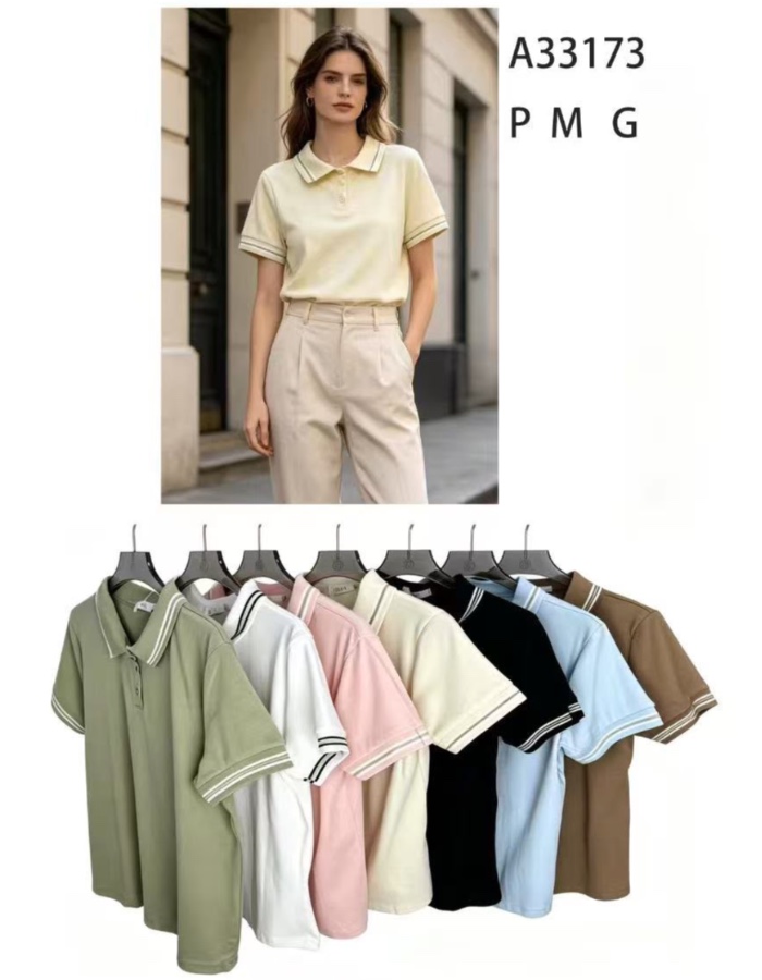 A blusa Gola polo