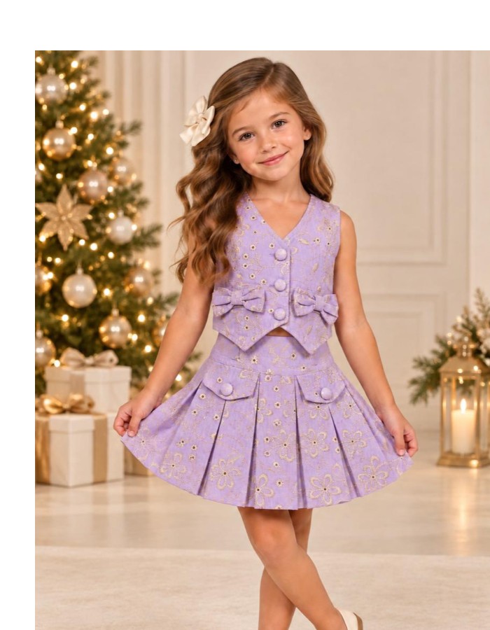 CONJUNTO MALHA LAISE COLETE COM LAÇO