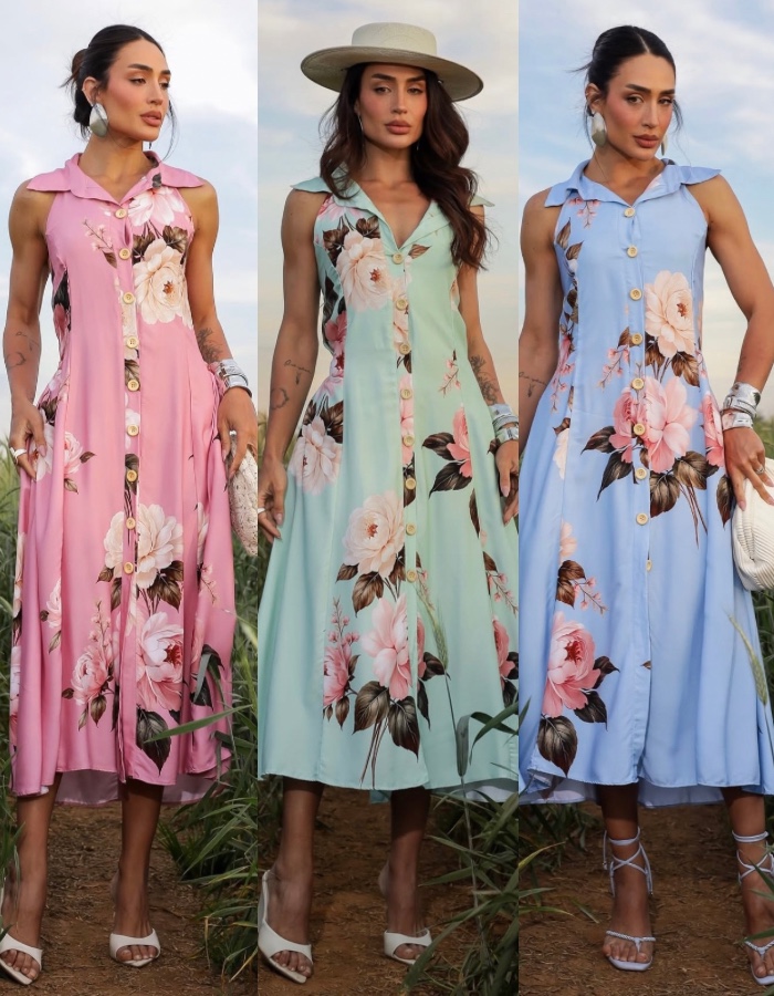 Vestido Elizane 