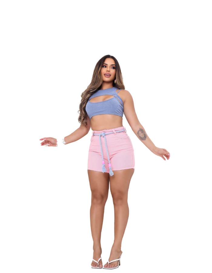 SHORT SUMMER COLOR ROSA