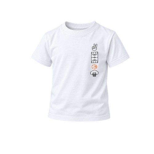 CAMISETA INFANTIL ESPORTES MASCULINA