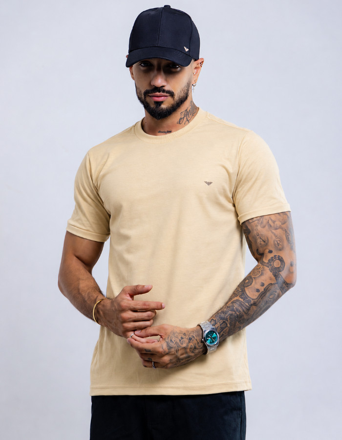 CAMISETA ALGODÃO BASICA PENTEADA 30.1