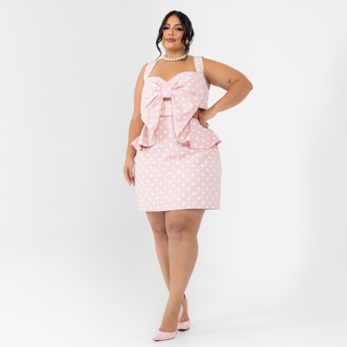 VESTIDO POÁ LAÇO PLUS