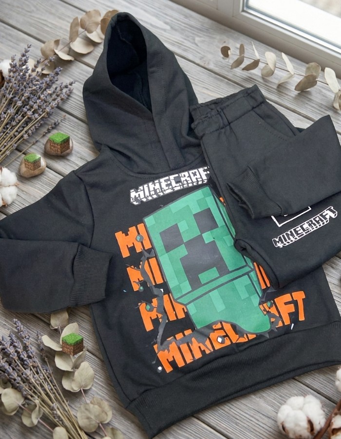 Conjunto Moletom MINECRAFT
