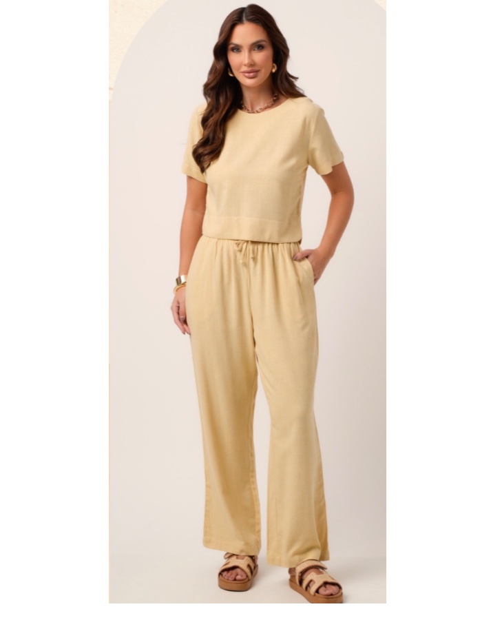 Conjunto de linho 
