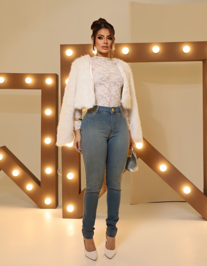 CALÇA SKINNY FEMININA