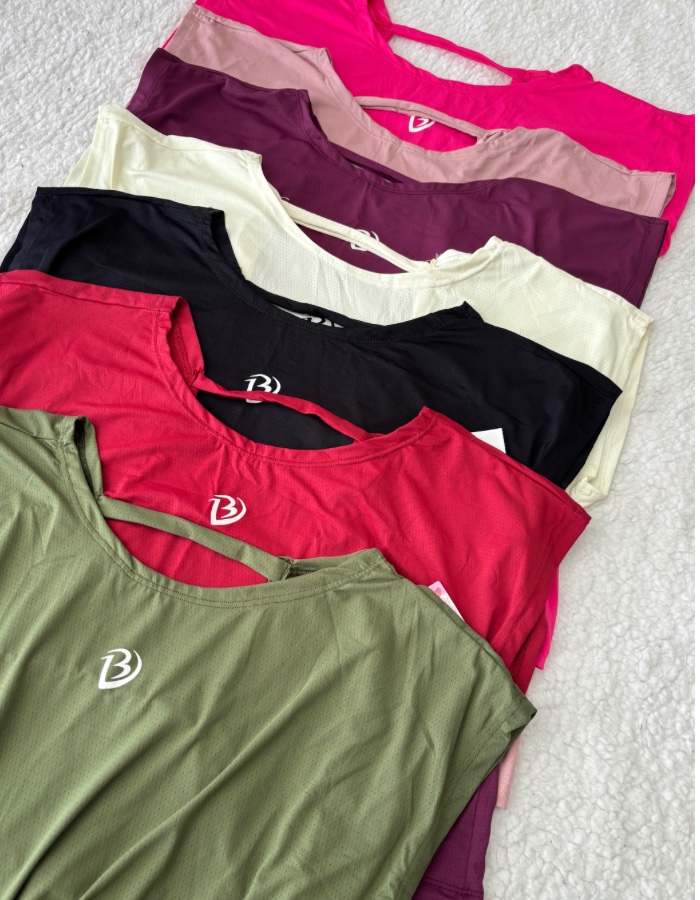 blusa com 3 tiras nas costa DRY FIT