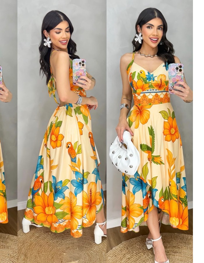 VESTIDO ASSIMÉTRICO 