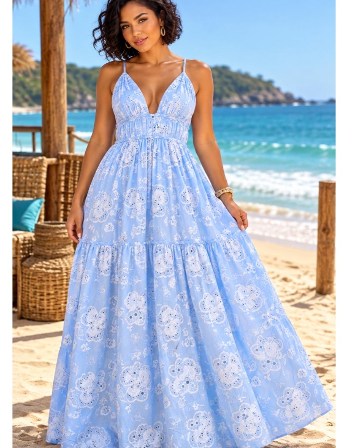 Vestido lese alça 