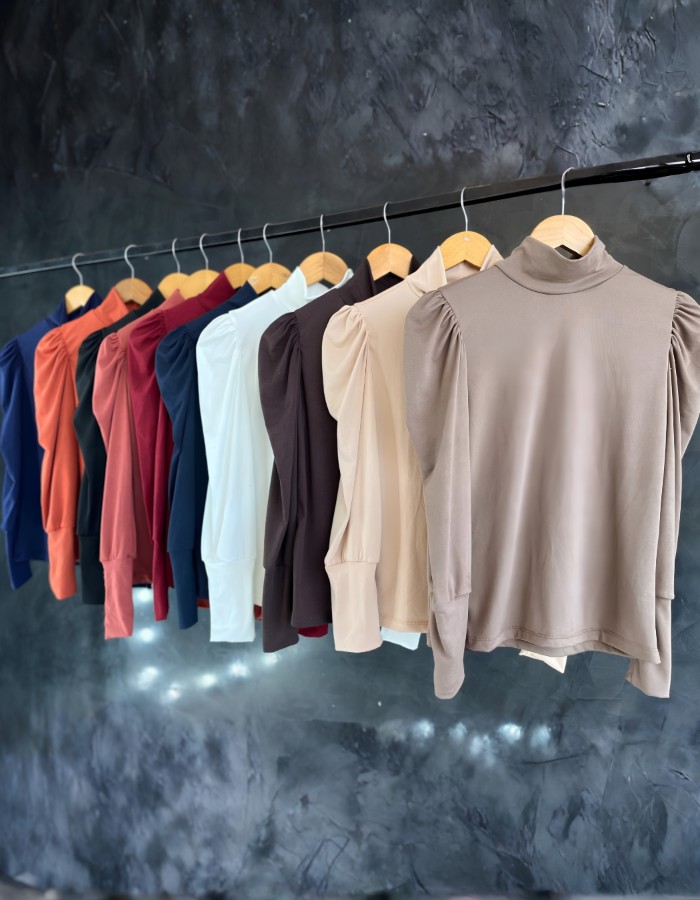 Blusa ML - Manga Princesa e punho