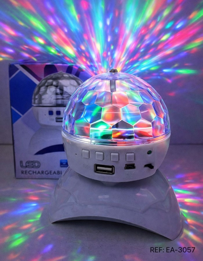 CAIXA DE SOM COM LED