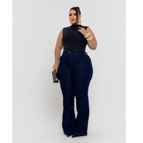 CALÇA FLARE AMACIADA LYCRA