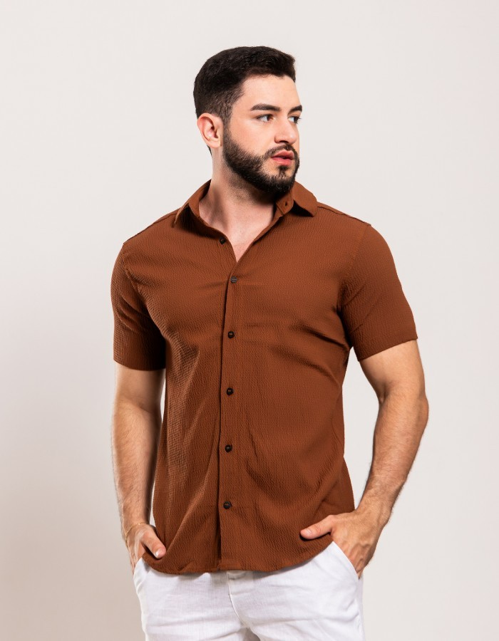 Camisa Gola Tradicional M/C MiamI