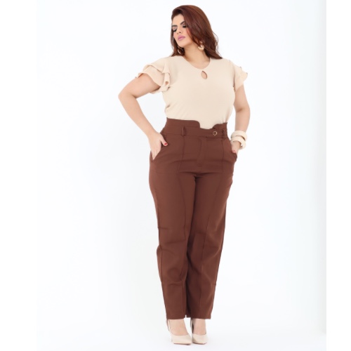 CALÇA PLUS ALFAIATARIA 