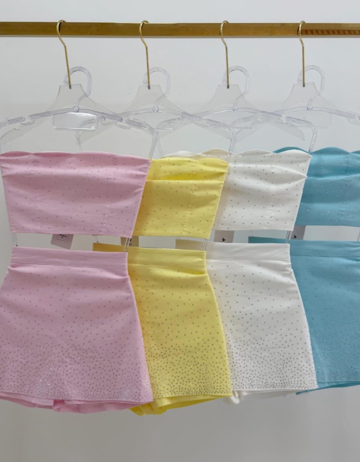 conjunto brilhante 
