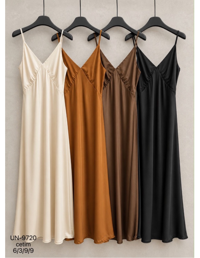 Vestido seda Bianca 