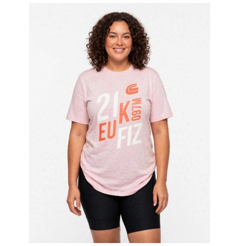 Camiseta oversize de corrida 21 km