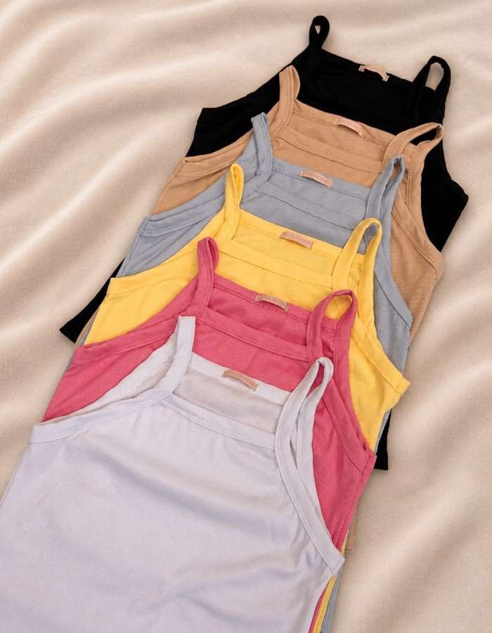 Blusa em ribana Canelada