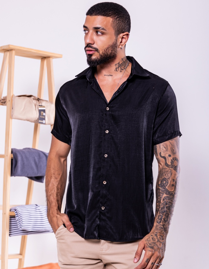 CAMISARIA ACETINADA