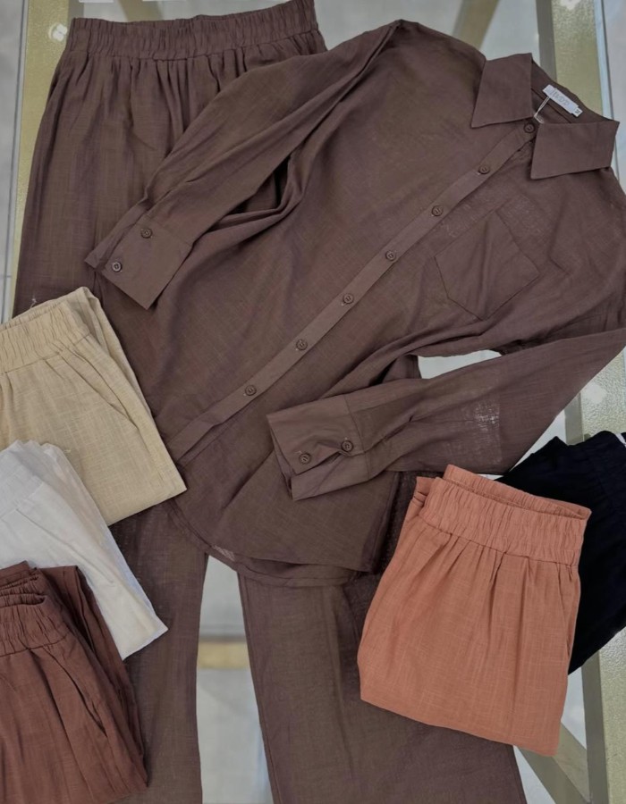 CONJUNTO CALÇA+ CAMISA M/L